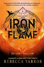 okładka ksiażki Iron Flame = Żelazny płomień