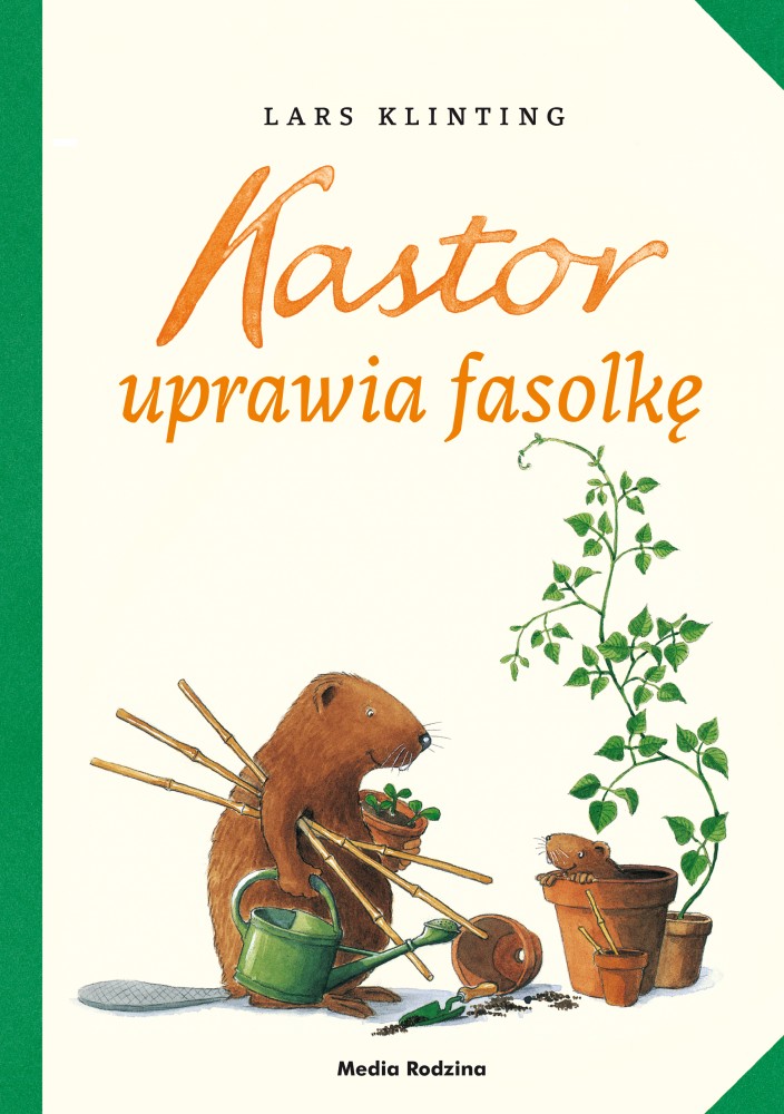 Kastor uprawia fasolkę / Lars Klinting - okładka
