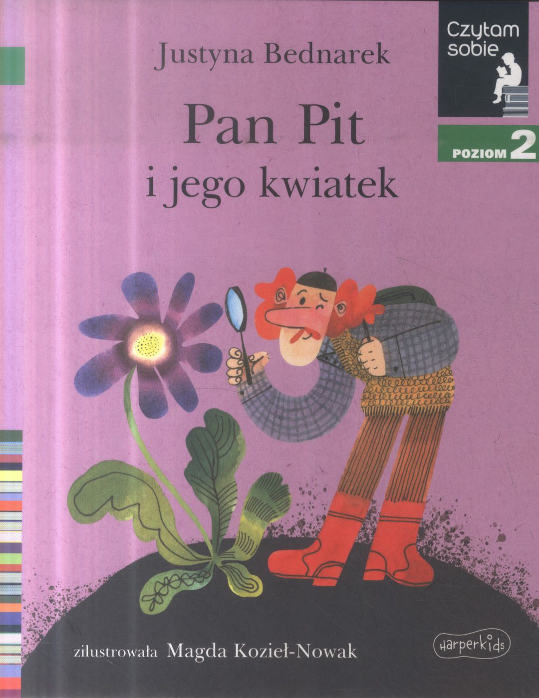 Pan Pit i jego kwiatek / Justyna Bednarek - okładka