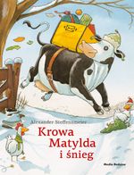 okładka ksiażki Krowa Matylda i śnieg